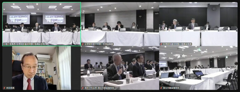 2024年11月６日の基本問題小委員会